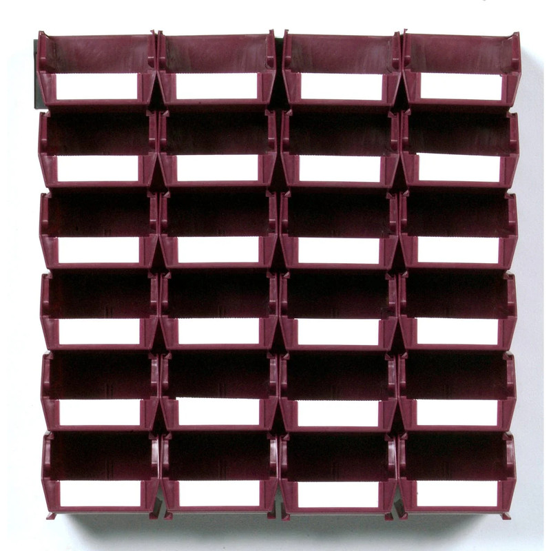 26pc. Wall Storage Unit - Red